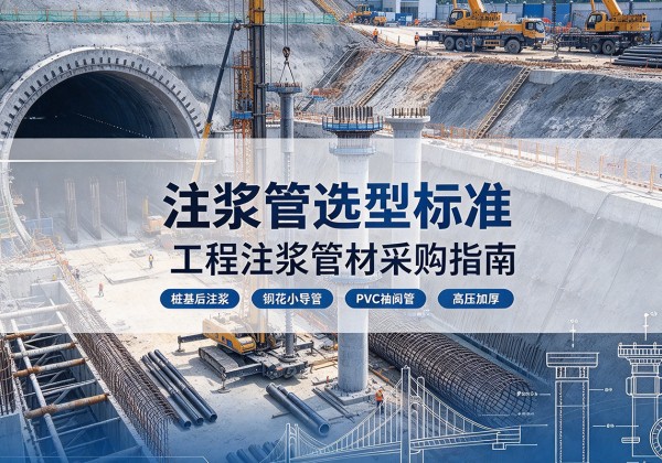 寻乌注浆管选型标准